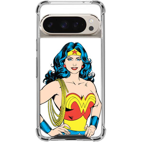 DC Comics Wonder Woman Pixel 9/9 Pro Clear Case